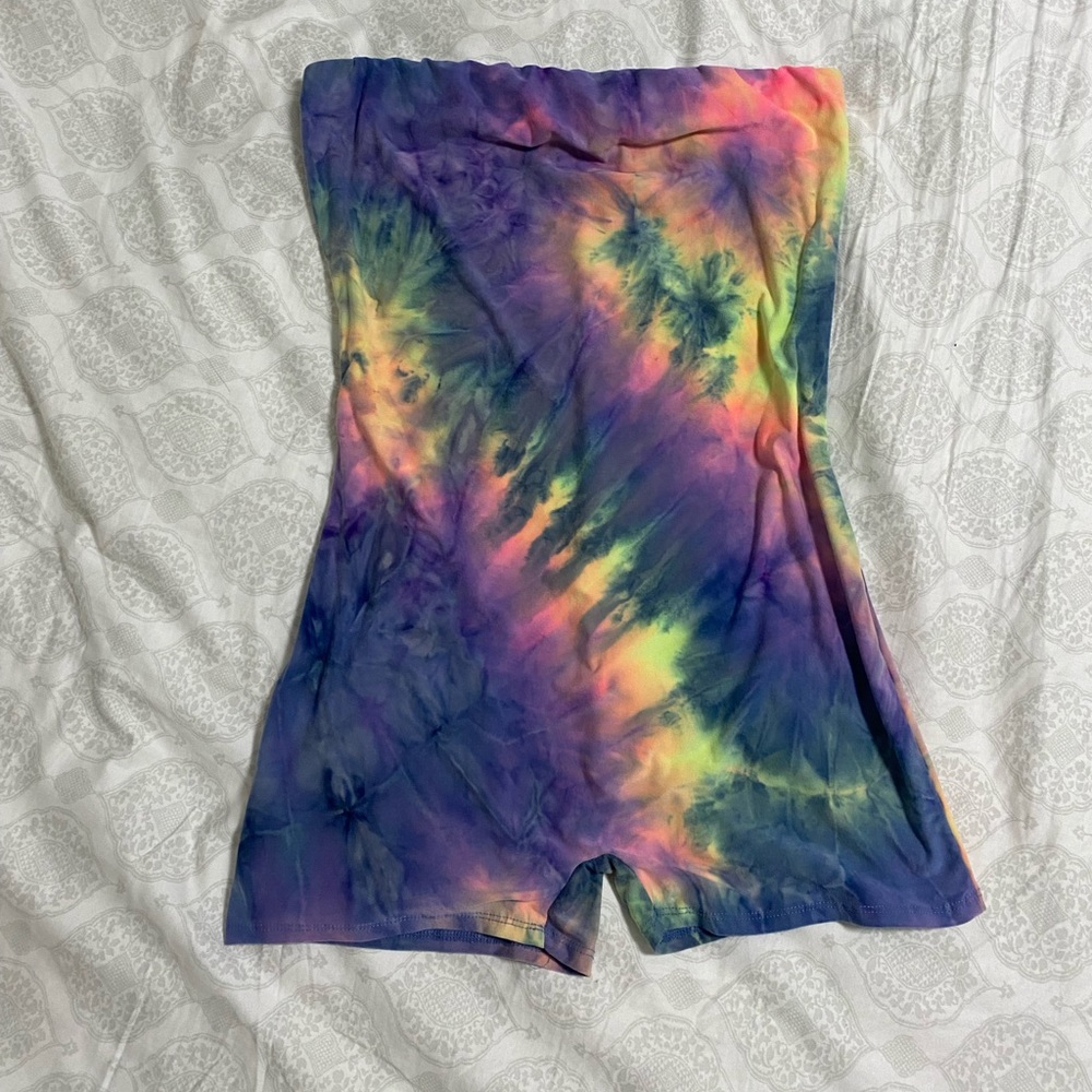 Tie dye romper
